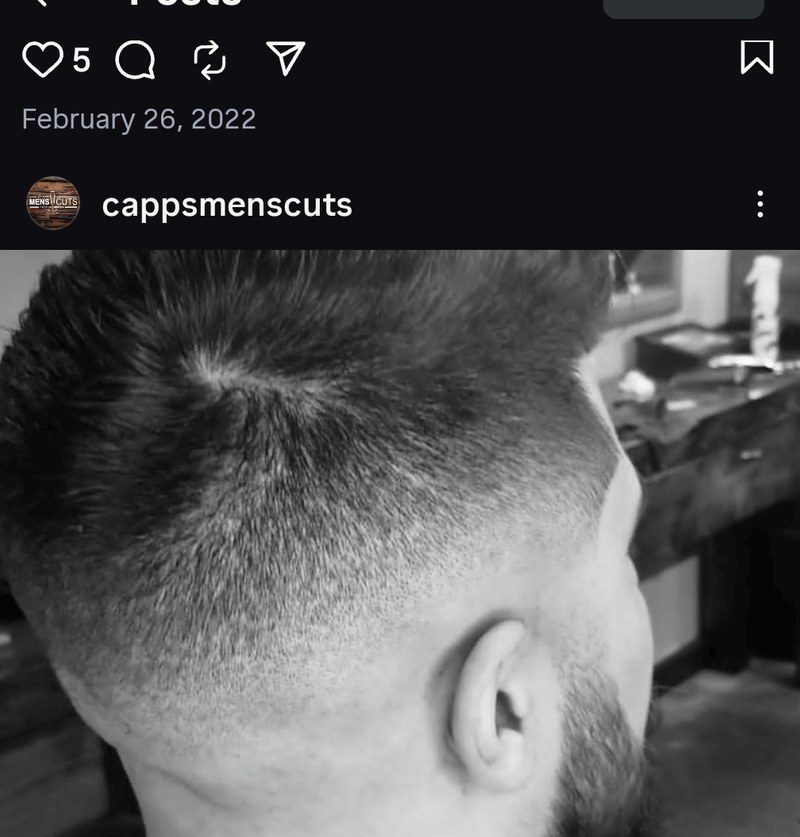 Bald skin fade — Capps Mens Cuts