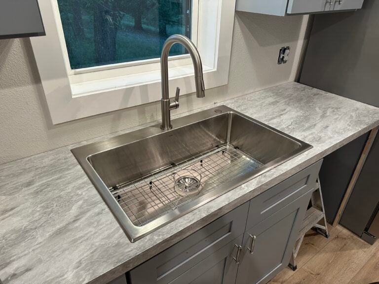 Kitchen sink installation in Gravette, AR